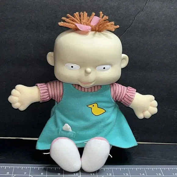 Mattel 1998 Rugrats “Lil” Plush Baby Doll Stuffed Toy Vintage - Picture 11 of 11